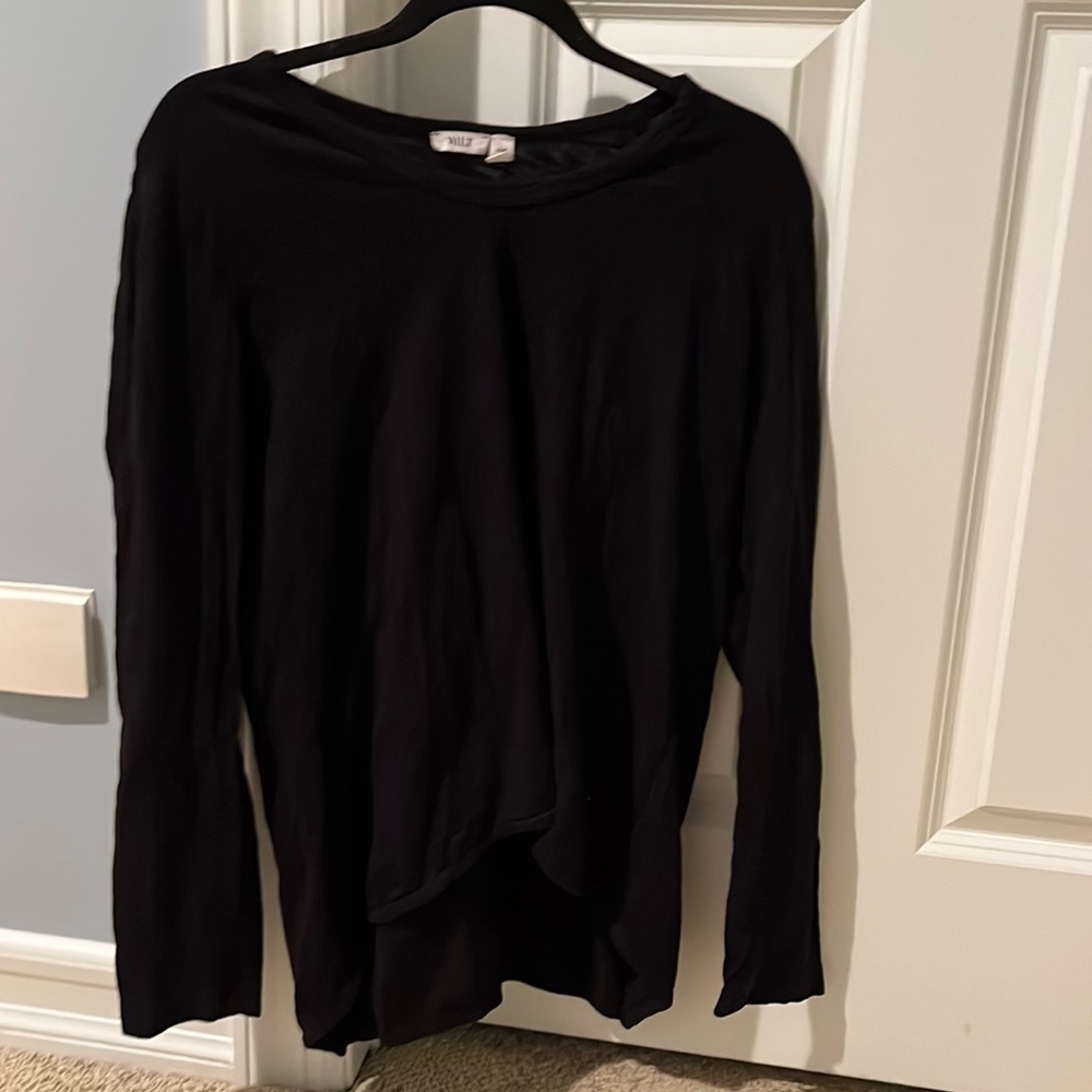 WILT size M long-sleeve high/low T-shirt